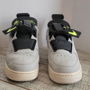 Nike Gray and Black Sneakers with Neon Accents